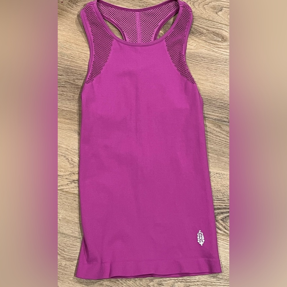 FREE PEOPLE Pinkish Purple Layering/workout Tank see measurements for sizing